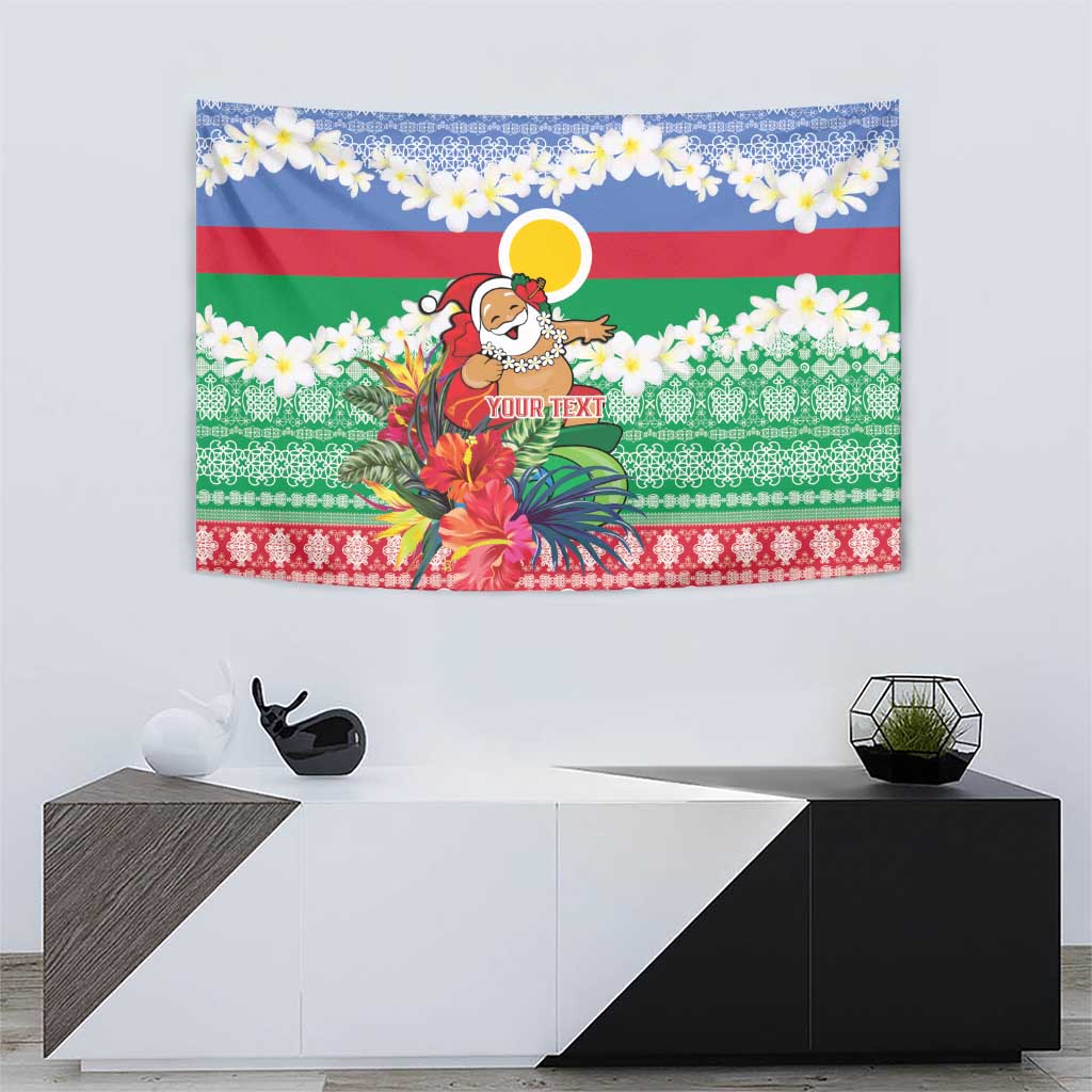 Personalised Shefa Joyeux Noel Tapestry Proud To Be a Ni-Van Sand Drawing Art LT9 - Polynesian Pride