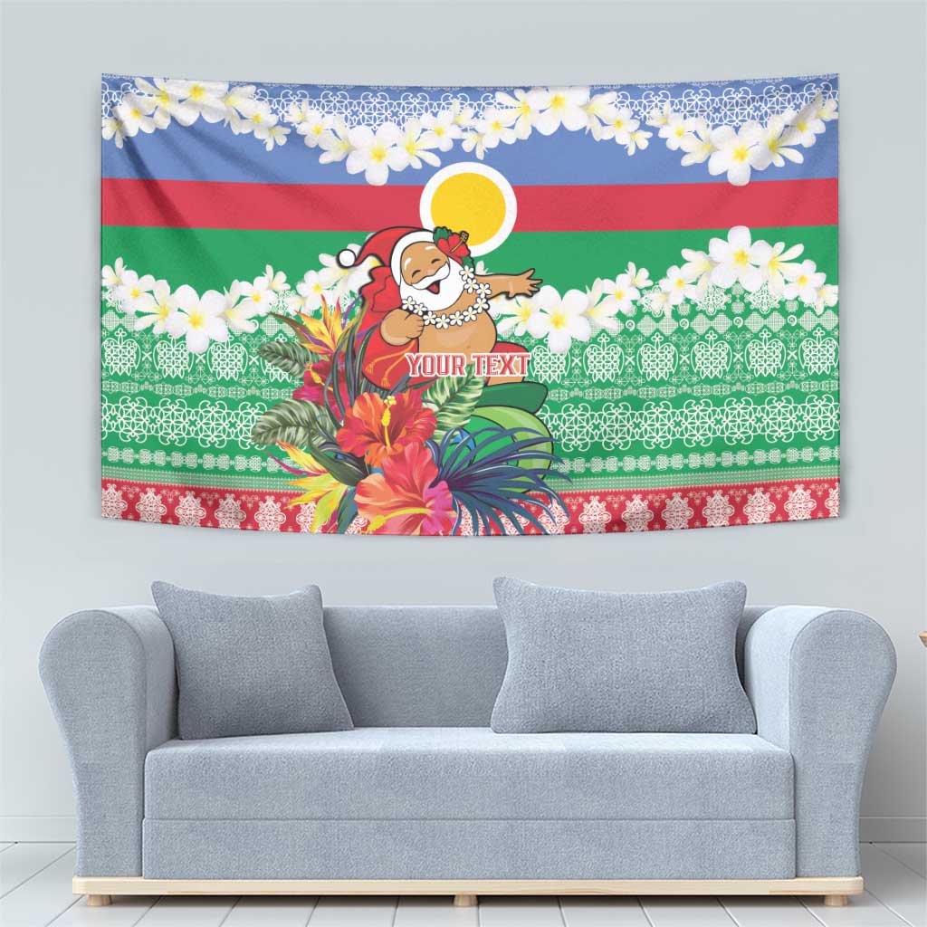 Personalised Shefa Joyeux Noel Tapestry Proud To Be a Ni-Van Sand Drawing Art LT9 - Polynesian Pride