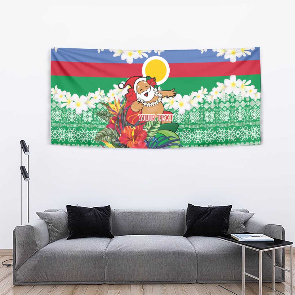 Personalised Shefa Joyeux Noel Tapestry Proud To Be a Ni-Van Sand Drawing Art LT9 - Polynesian Pride