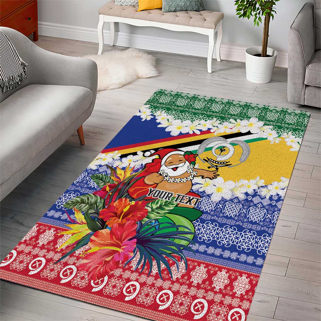 Personalised Torba Joyeux Noel Area Rug Proud To Be a Ni-Van Sand Drawing Art LT9 - Polynesian Pride