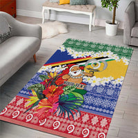 Personalised Torba Joyeux Noel Area Rug Proud To Be a Ni-Van Sand Drawing Art LT9 - Polynesian Pride