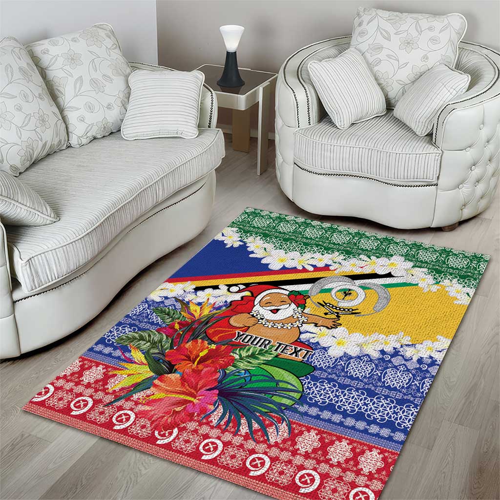 Personalised Torba Joyeux Noel Area Rug Proud To Be a Ni-Van Sand Drawing Art LT9 - Polynesian Pride