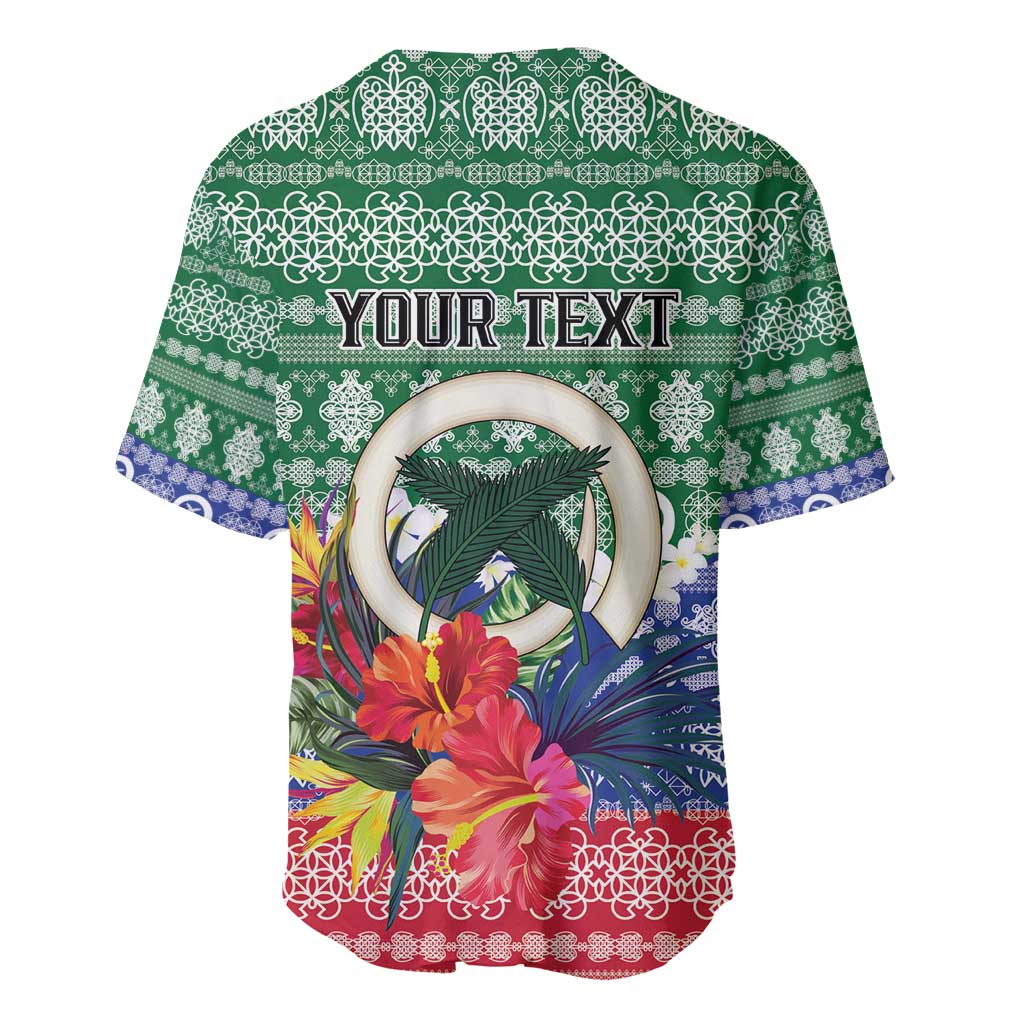Personalised Torba Joyeux Noel Baseball Jersey Proud To Be a Ni-Van Sand Drawing Art LT9 - Polynesian Pride