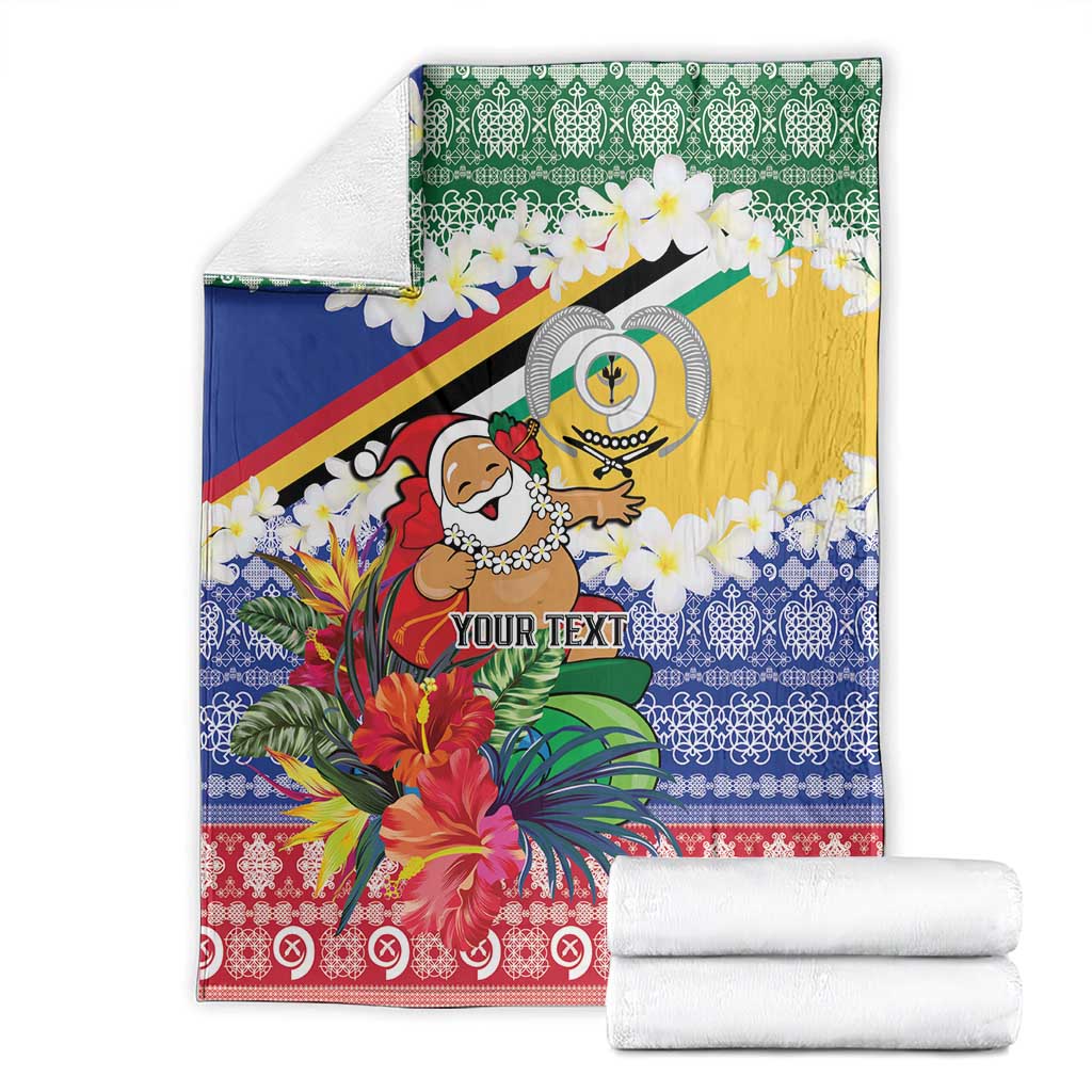Personalised Torba Joyeux Noel Blanket Proud To Be a Ni-Van Sand Drawing Art LT9 - Polynesian Pride