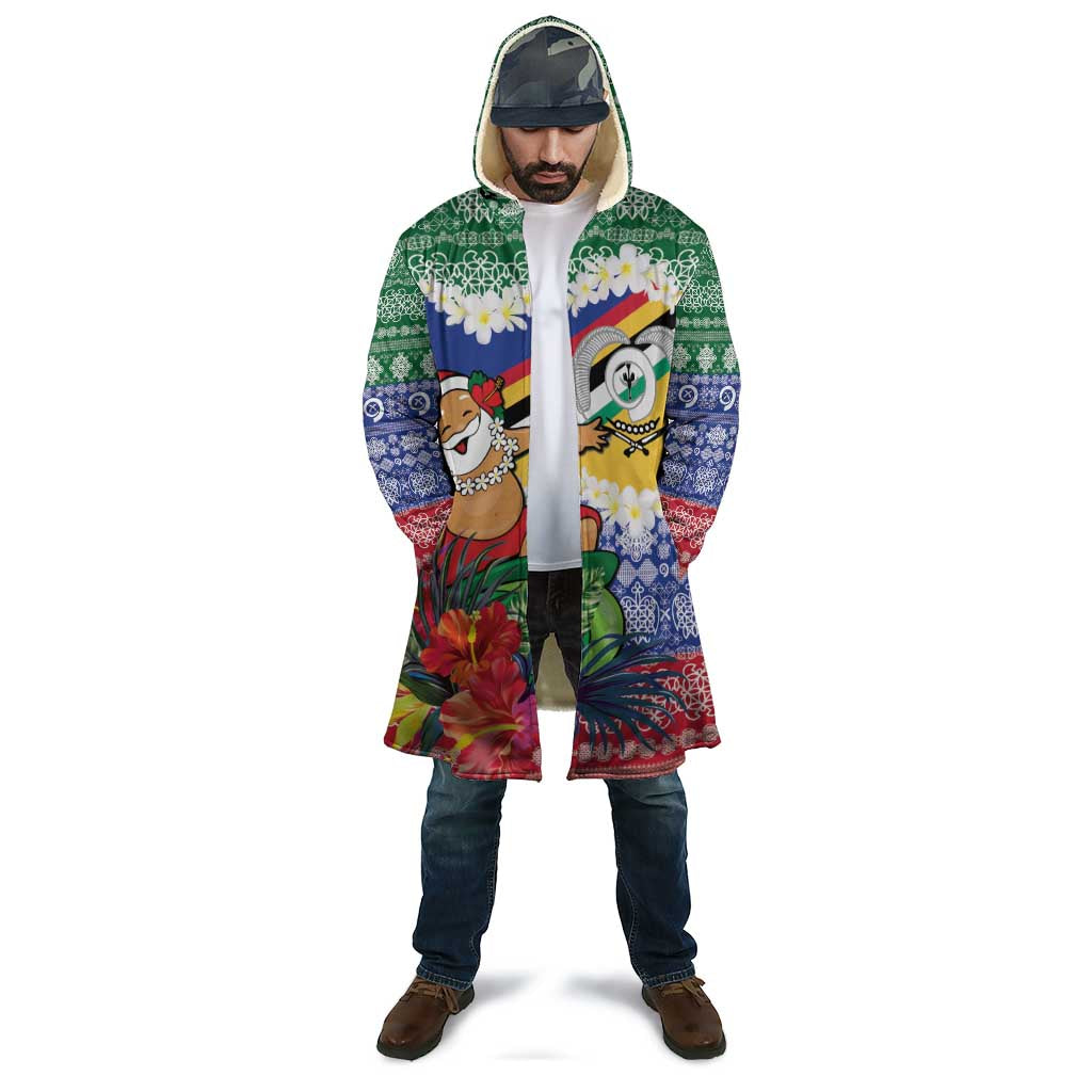 Personalised Torba Joyeux Noel Cloak Proud To Be a Ni-Van Sand Drawing Art LT9 - Polynesian Pride