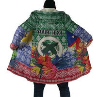 Personalised Torba Joyeux Noel Cloak Proud To Be a Ni-Van Sand Drawing Art LT9 - Polynesian Pride
