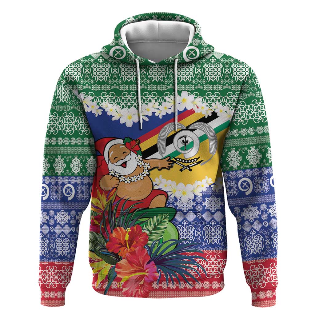 Personalised Torba Joyeux Noel Hoodie Proud To Be a Ni-Van Sand Drawing Art LT9 Pullover Hoodie Green - Polynesian Pride