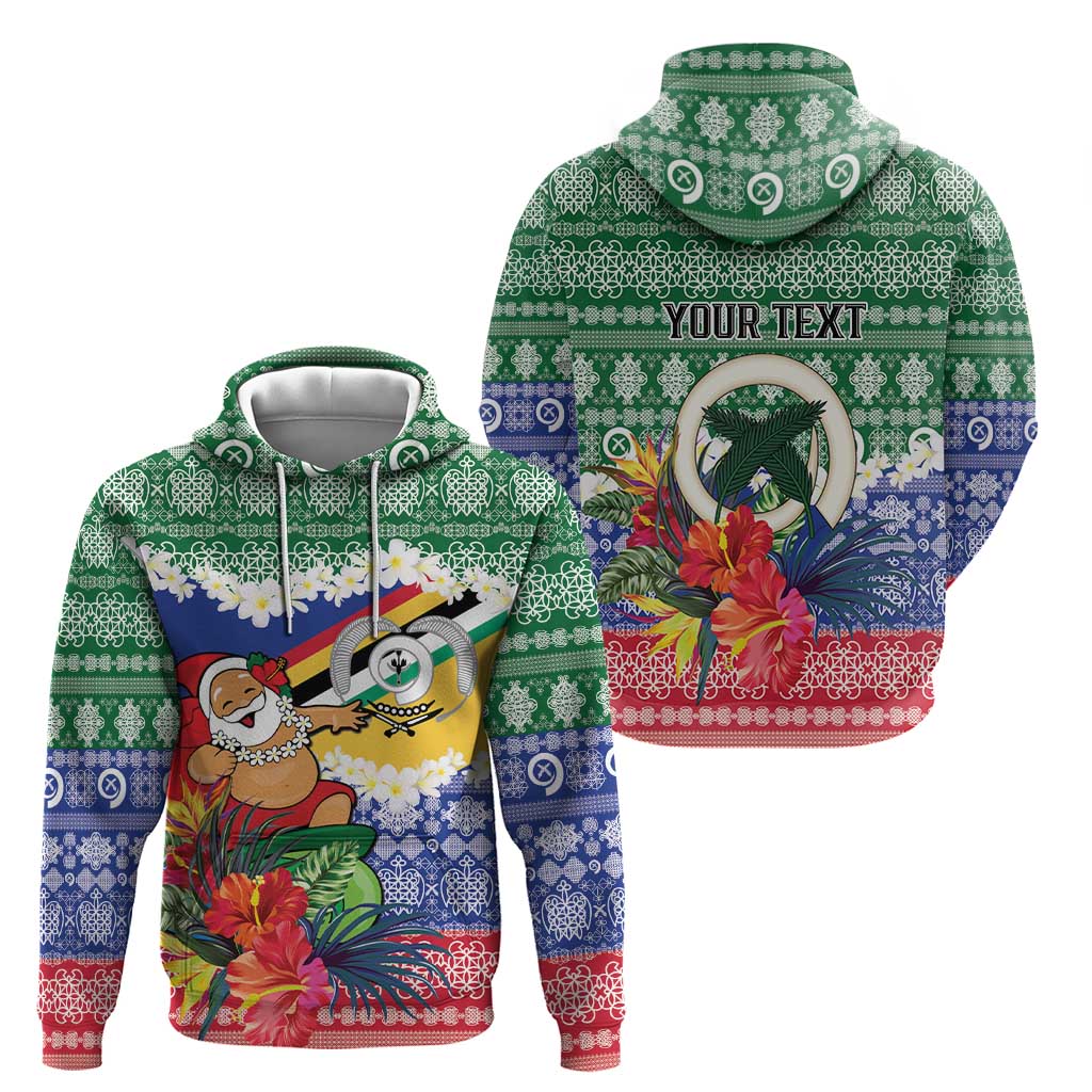 Personalised Torba Joyeux Noel Hoodie Proud To Be a Ni-Van Sand Drawing Art LT9 - Polynesian Pride