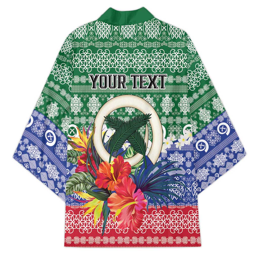 Personalised Torba Joyeux Noel Kimono Proud To Be a Ni-Van Sand Drawing Art LT9 - Polynesian Pride