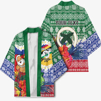 Personalised Torba Joyeux Noel Kimono Proud To Be a Ni-Van Sand Drawing Art LT9 - Polynesian Pride
