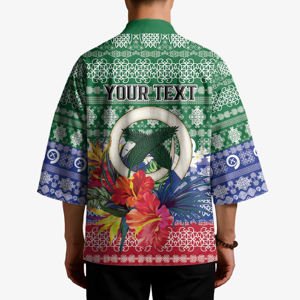 Personalised Torba Joyeux Noel Kimono Proud To Be a Ni-Van Sand Drawing Art LT9 - Polynesian Pride