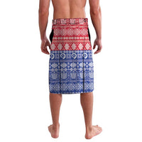 Personalised Torba Joyeux Noel Lavalava Proud To Be a Ni-Van Sand Drawing Art LT9 - Polynesian Pride
