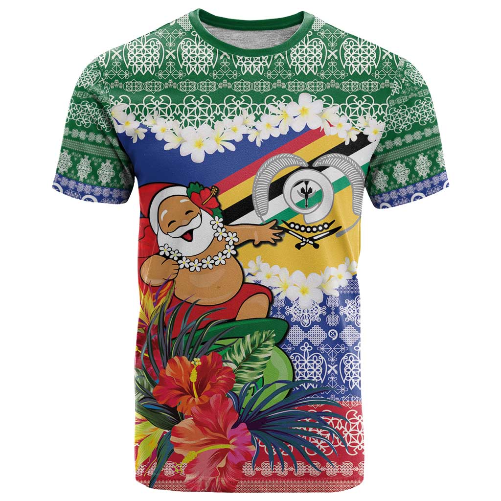 Personalised Torba Joyeux Noel T Shirt Proud To Be a Ni-Van Sand Drawing Art LT9 Green - Polynesian Pride