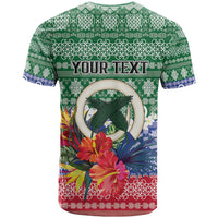 Personalised Torba Joyeux Noel T Shirt Proud To Be a Ni-Van Sand Drawing Art LT9 - Polynesian Pride