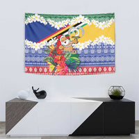 Personalised Torba Joyeux Noel Tapestry Proud To Be a Ni-Van Sand Drawing Art LT9 - Polynesian Pride