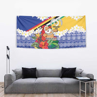 Personalised Torba Joyeux Noel Tapestry Proud To Be a Ni-Van Sand Drawing Art LT9 - Polynesian Pride
