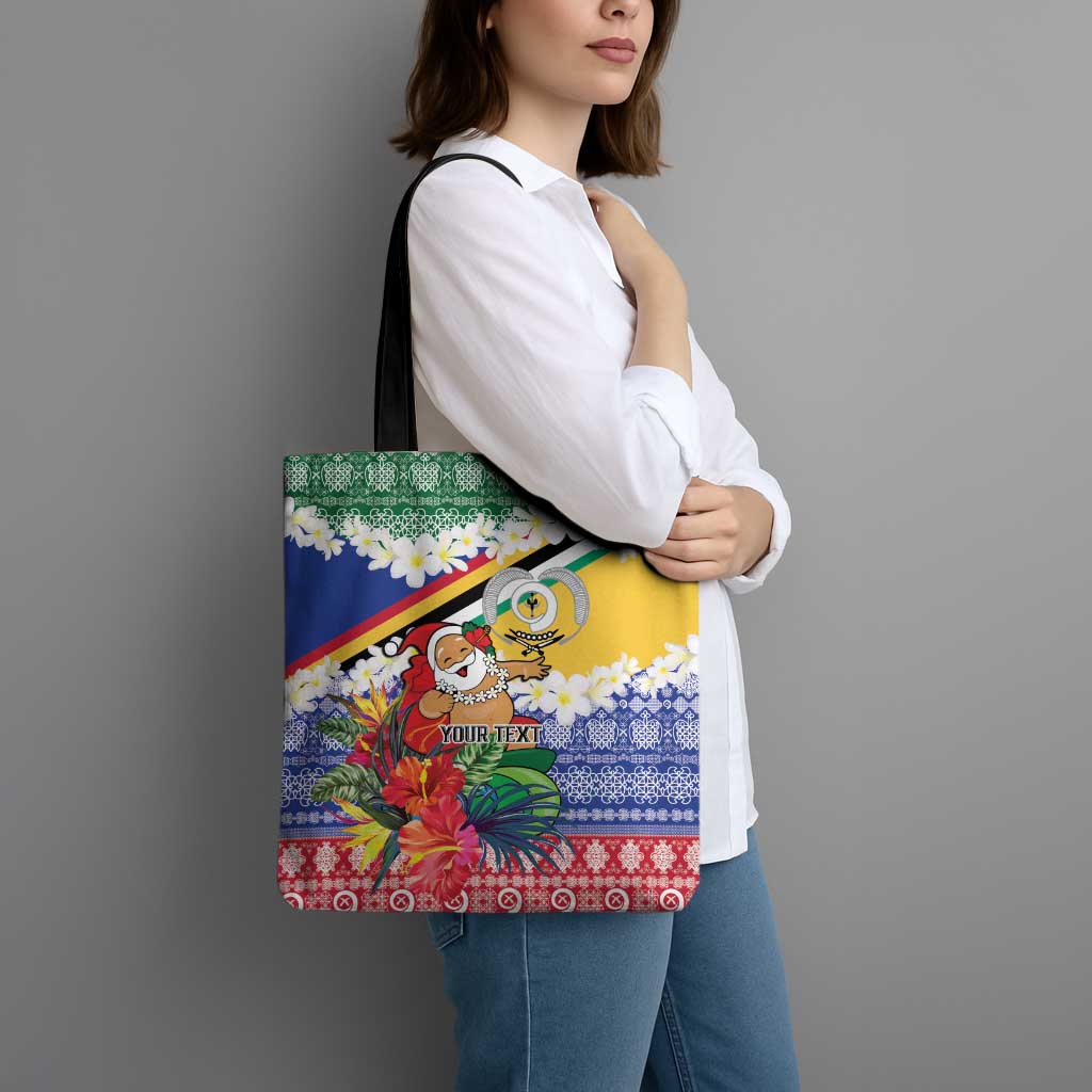 Personalised Torba Joyeux Noel Tote Bag Proud To Be a Ni-Van Sand Drawing Art LT9 - Polynesian Pride