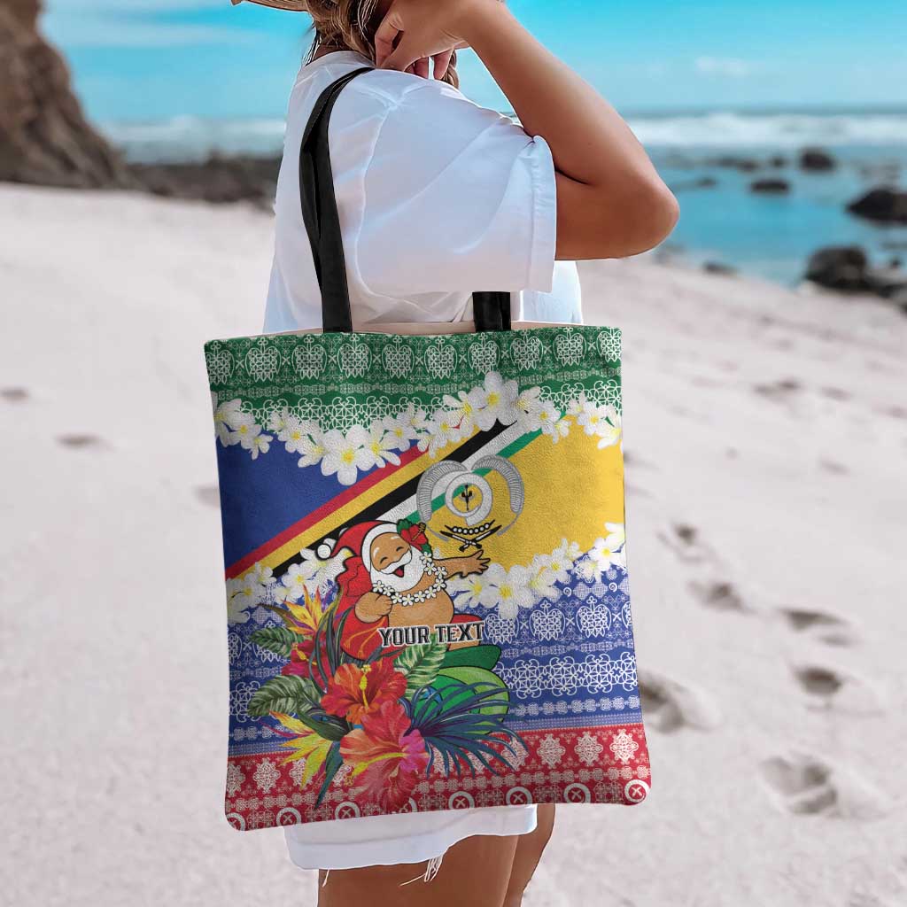 Personalised Torba Joyeux Noel Tote Bag Proud To Be a Ni-Van Sand Drawing Art LT9 - Polynesian Pride
