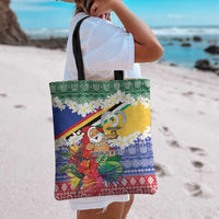 Personalised Torba Joyeux Noel Tote Bag Proud To Be a Ni-Van Sand Drawing Art LT9 - Polynesian Pride