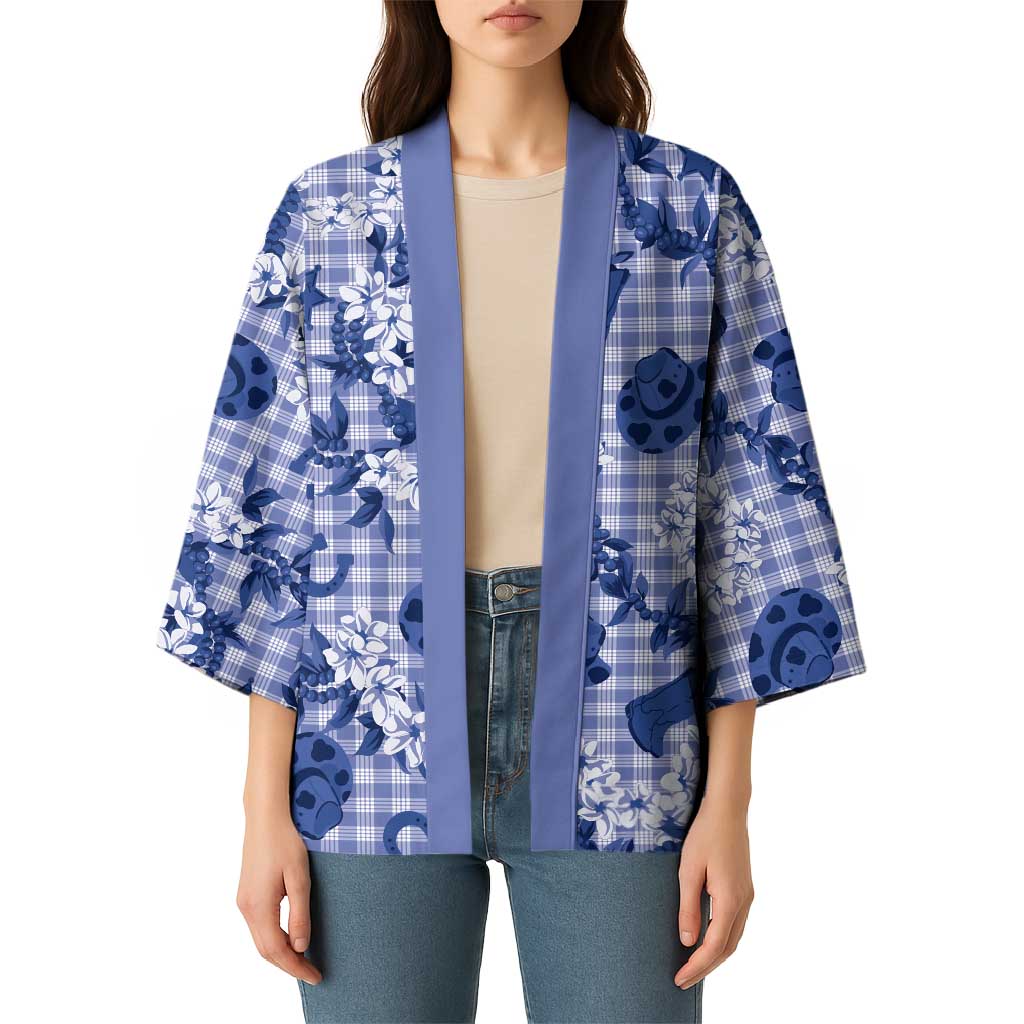Mokihana Maile Ilima Leis Paniolo Palaka Kimono Hawaiian Polu Spirit LT9 - Polynesian Pride