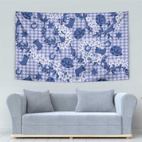 Mokihana Maile Ilima Leis Paniolo Palaka Tapestry Hawaiian Polu Spirit LT9 - Polynesian Pride