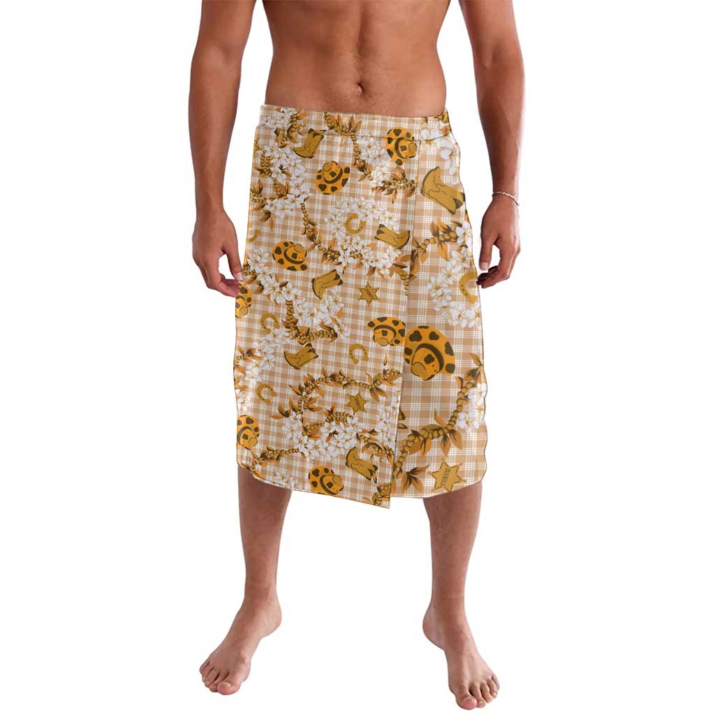 Mokihana Maile Ilima Leis Paniolo Palaka Lavalava Hawaiian Kula Spirit LT9 Gold - Polynesian Pride