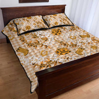 Mokihana Maile Ilima Leis Paniolo Palaka Quilt Bed Set Hawaiian Kula Spirit LT9 - Polynesian Pride