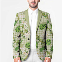 Mokihana Maile Ilima Leis Paniolo Palaka Blazer Hawaiian Omaomo Ala Spirit LT9 - Polynesian Pride