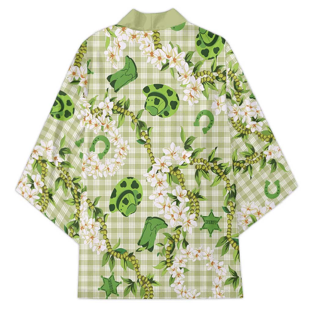 Mokihana Maile Ilima Leis Paniolo Palaka Kimono Hawaiian Omaomo Ala Spirit LT9 - Polynesian Pride