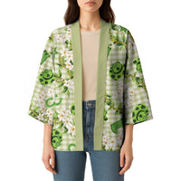 Mokihana Maile Ilima Leis Paniolo Palaka Kimono Hawaiian Omaomo Ala Spirit LT9 - Polynesian Pride