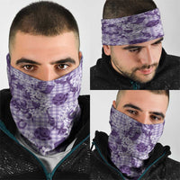 Mokihana Maile Ilima Leis Paniolo Palaka Neck Gaiter Hawaiian Poni Spirit LT9 - Polynesian Pride