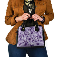 Mokihana Maile Ilima Leis Paniolo Palaka Shoulder Handbag Hawaiian Poni Spirit LT9 - Polynesian Pride