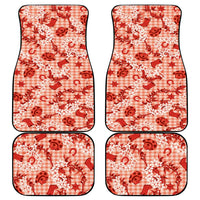 Mokihana Maile Ilima Leis Paniolo Palaka Car Mats Hawaiian Ulaula Spirit LT9 - Polynesian Pride