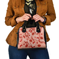 Mokihana Maile Ilima Leis Paniolo Palaka Shoulder Handbag Hawaiian Ulaula Spirit LT9 - Polynesian Pride
