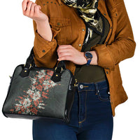 Hawaii Tartan With Hibiscus Shoulder Handbag Polynesian Pattern Vintage LT9 - Polynesian Pride