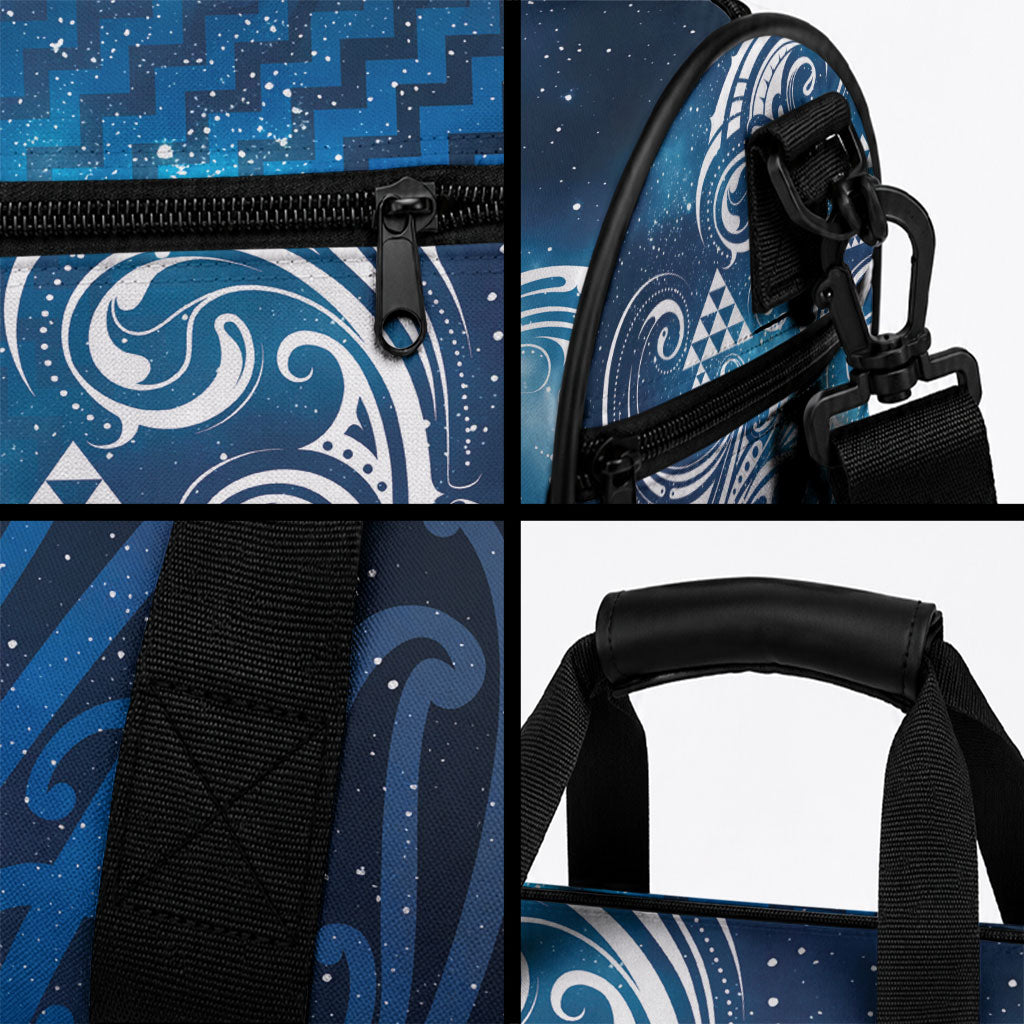 Matariki Galaxy Duffle Bag Maori Taniko Pattern LT9 - Polynesian Pride