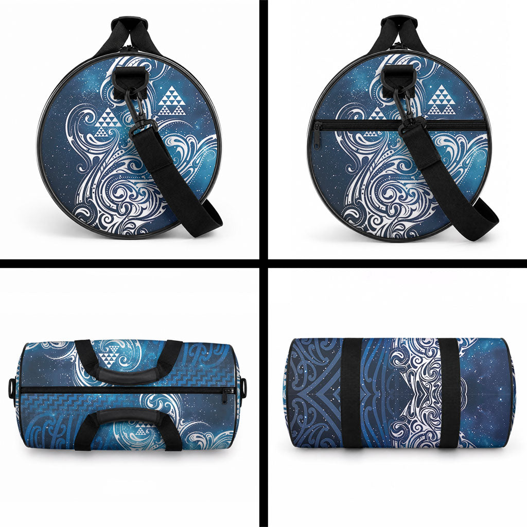 Matariki Galaxy Duffle Bag Maori Taniko Pattern LT9 - Polynesian Pride