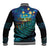 Matariki Te Tau Hou Maori Baseball Jacket New Zealand Silver Fern Night Starry Sky