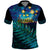 Matariki Te Tau Hou Maori Polo Shirt New Zealand Silver Fern Night Starry Sky