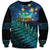 Matariki Te Tau Hou Maori Sweatshirt New Zealand Silver Fern Night Starry Sky