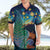 Personalised New Zealand Matariki Art Star Hawaiian Shirt Koru Fern Night Starry Sky