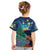 Personalised New Zealand Matariki Art Star Kid T Shirt Koru Fern Night Starry Sky