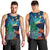 Personalised New Zealand Matariki Art Star Men Tank Top Koru Fern Night Starry Sky