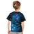 New Zealand Matariki Kid T Shirt Blue Milky Way Stars Night Sky