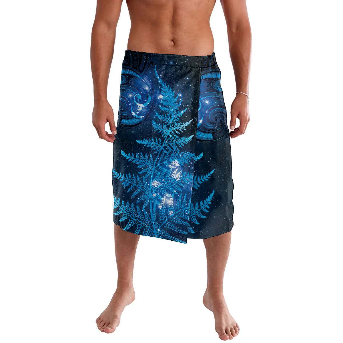 New Zealand Matariki Lavalava Blue Milky Way Stars Night Sky