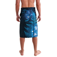 New Zealand Matariki Lavalava Blue Milky Way Stars Night Sky LT9 - Polynesian Pride