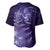 New Zealand Matariki Baseball Jersey Purple Milky Way Stars Night Sky