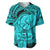 Polynesian Pride Happy Father Day Baseball Jersey I Love You Dad - Polynesian Tribal Aqua LT9 Aqua - Polynesian Pride