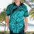 Polynesian Pride Happy Father Day Hawaiian Shirt I Love You Dad - Polynesian Tribal Aqua LT9 - Polynesian Pride