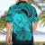 Polynesian Pride Happy Father Day Hawaiian Shirt I Love You Dad - Polynesian Tribal Aqua LT9 - Polynesian Pride